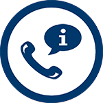 image of telephone with conversation bubble